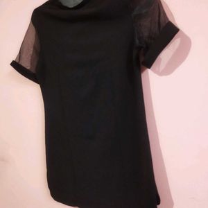 Unused New Black Long Top