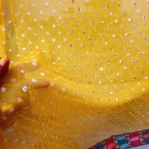 Yellow Dupatta New