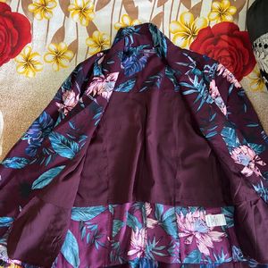 Florat Printed Shrug