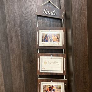 Wall Hanging With Photo Frame