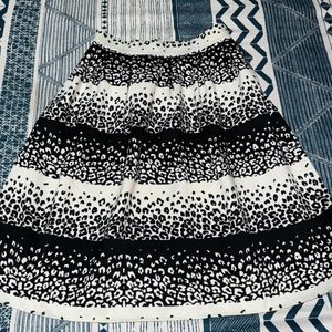 All-Over Print Women's Long Section Skirt