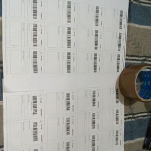 Shipping Labels+Self Adhesive Tape