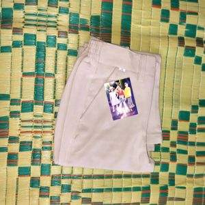Mukul Cotton Pant With Light Golden Colour