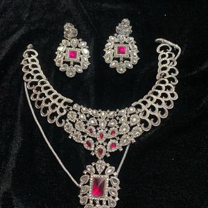 RUBY CHOKER SET