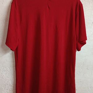 Women's Summer Fashion Top Half-sleeve Red ♥️