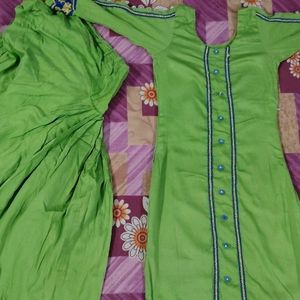 Green Suit Set