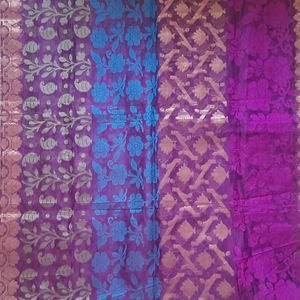 Zari Border Saree