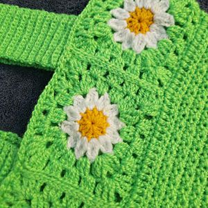 Handmade Daisy Crop Top Last Offer