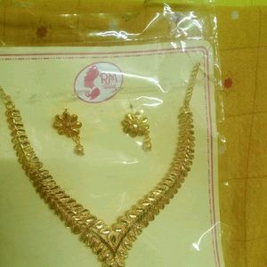 Golden Jwellery Set