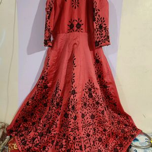 set of kurti and gown