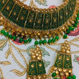 Meenakari Jewellery Set
