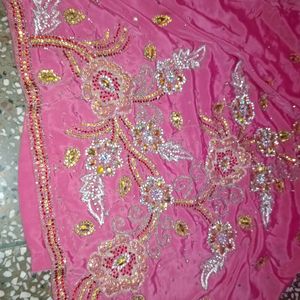 Pink Suit Set With Dupatta