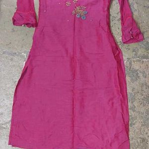 Maroon Ethnic Kurti