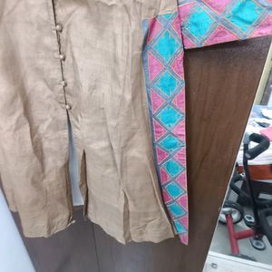 Designer Tan Kutra Plazzo Pair