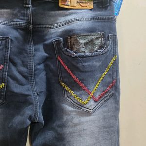 Burnout Jeans For Men