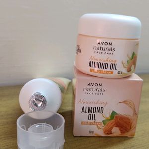 Avon Combo Papaya Cleanser & Almond Face Cream