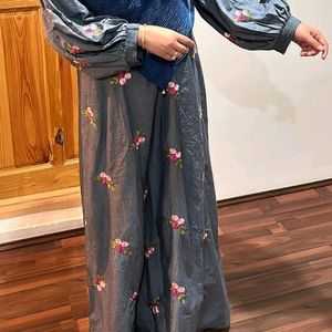 Hand Embroidered Abaya