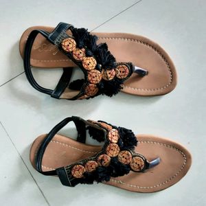 Boho Slippers, Size 37