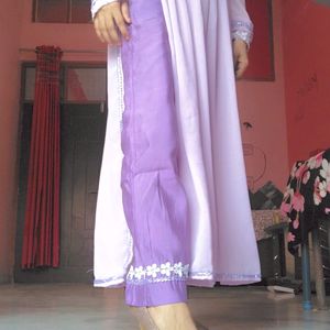 KOREAN FULL LONG KURTA WITH TROUSERS👖