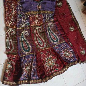 Wedding Saree Cum Lehenga