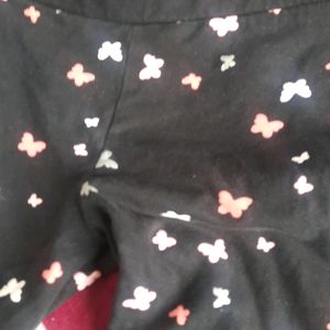 H&M Jeggings 9-10 YEARS GIRLS With Butterfly 🦋 💖 Print