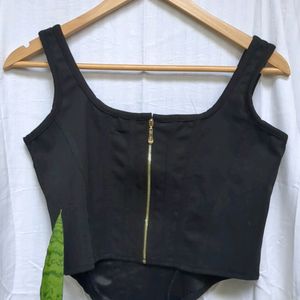 Corset Style Crop Top