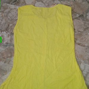 Branded Top Yellow Colour With Size S