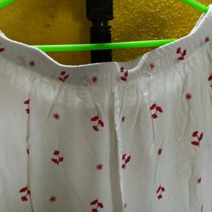 White Full Skirt ( Rarely Used)