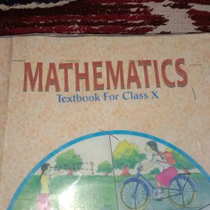 Mathematics Textbook For Class X