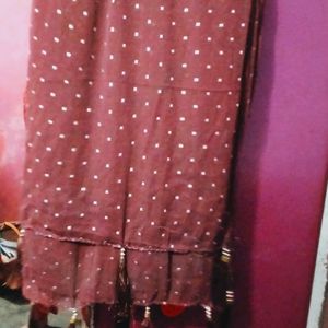 Brown Dupatta