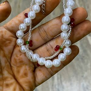 Pearl Cherry 🍒 Bracelet