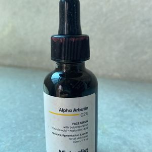 Minimalist 2% Alpha Arbutin Serum for Pigmentation