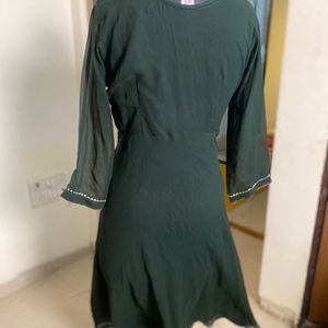 Dark Green Kurti