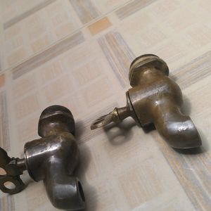 SET OF 4 BRASS ANCIENT THING