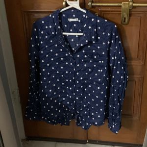 Price Drop💙Polka Dots Shirt