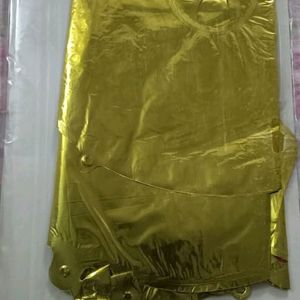 Golden GROOM TO BE Foil Balloon 1set