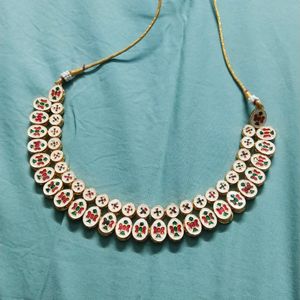 Party Wear Kundan Necklace Set