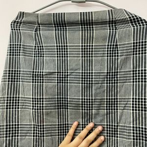 PLAID SKIRT