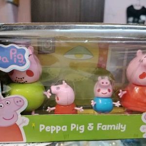 Brand New** Peppa Pig family Toy Box