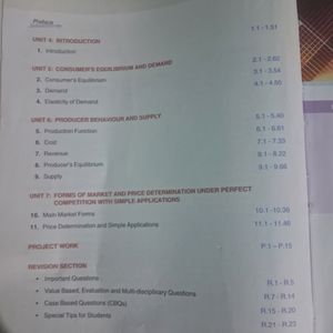 Class 11 Microeconomics Book