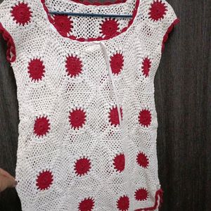 Crochet White Top