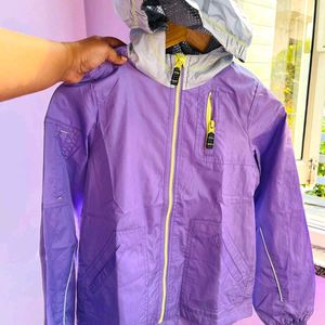 Max fog purple hooded jacket