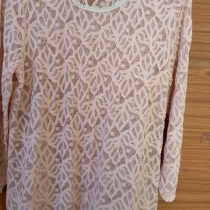 Vero Moda XL Peach Lace Top