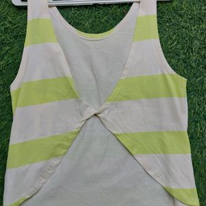 ZARA Stylised Back Tank Top For Girls 11-12 Years