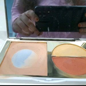 3 Colour Kajal With Free Foundation Palett