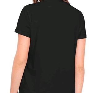 Printed Women Black T Shirt Combo