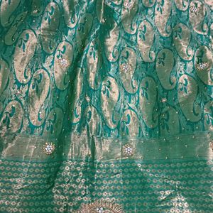 Saree Kacheepuram Old One One Time Used