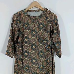 Multicolor Printed Casual Dress (Women)