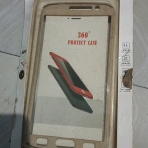 Samsung 7106 Golden  360 Case With Gorilla Glass