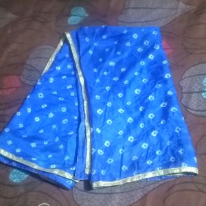 Blue Dupatta